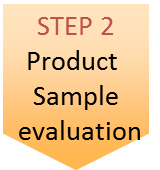 STEP 2 Priduct Sample evaluation